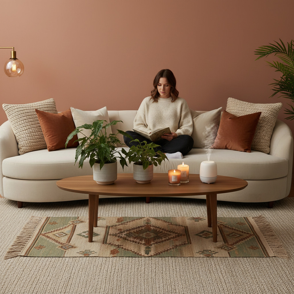 Suasana cozy dan nyaman di rumah