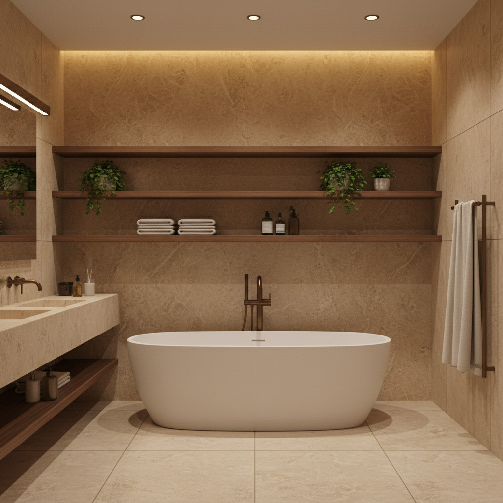 Kamar mandi minimalis modern 2026